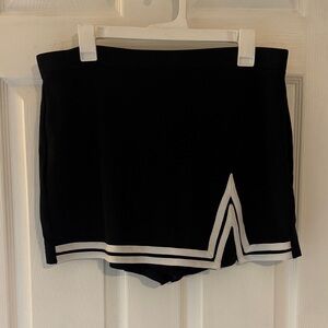 Hollister Black Skort with White Accents